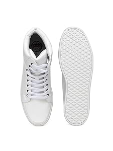 ①nano Buy Numero Uno Men White Solid Mid-Top Sneakers (8UK) at